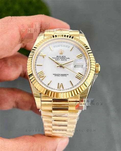 rolex day-date 40 yellow gold for sale|rolex day date 40 228238.